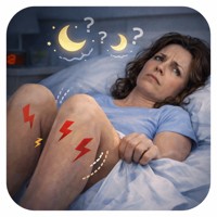 Illustration du syndrome des jambes sans repos